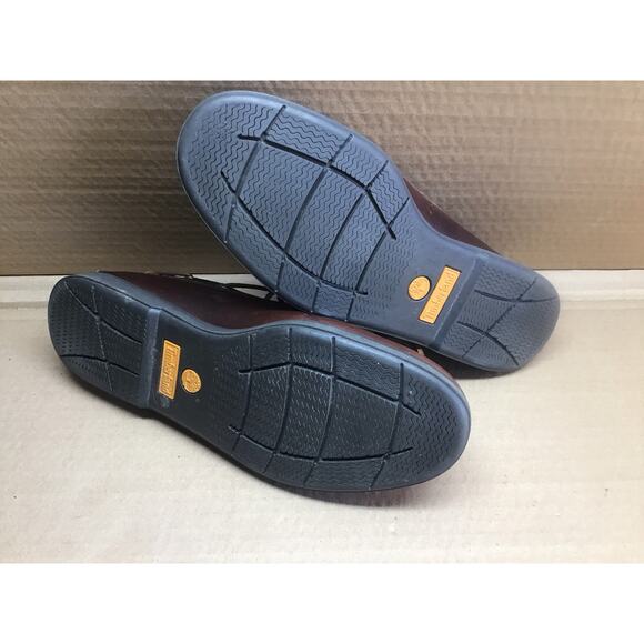 Timberland Classic 2-Eye Deck Shoes Loafers Brown Leather Men 9.5M - Picture 7 of 7